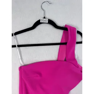 Lulus Pink One Shoulder Cutout Mini Dress Size Large NEW Barbiecore Made in‎ USA thumbnail 10