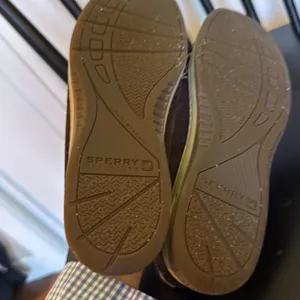 Sperry angelfish leopard Sherpa lined moccasin loafers 8 thumbnail 7