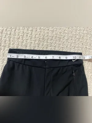 Nike Black Straight-Leg Performance Pants with Zip Pocket thumbnail 3