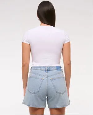 Abercrombie The Dad Shorts High-Rise Curve Love thumbnail 2