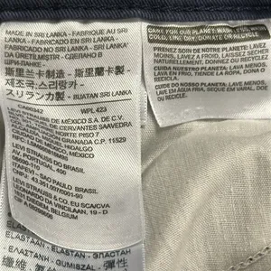 Levis Blue Classic Capri High Waist Lightweight Stretch Jeans Womens 12 31 Waist thumbnail 8