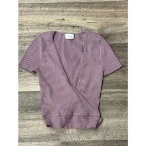 Aritzia Wilfred All Tied Up Sweater Short Sleeve Women’s Small thumbnail 2