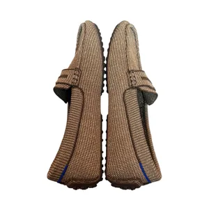 Rothy’s The Driver Metallic Gold Bronze Knit Loafers Women’s 7 Washable thumbnail 5