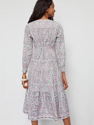 Anthropologie Pilcro Marta Tiered Corduroy Dress Size Small thumbnail 2