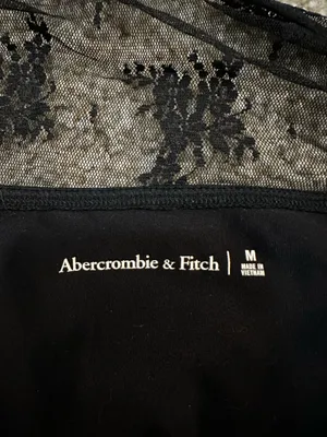 Abercrombie Long Sleeve Lace Off-The-Shoulder Top thumbnail 4