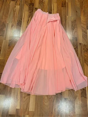 Chicwish Pink Flowing Maxi Skirt thumbnail 7