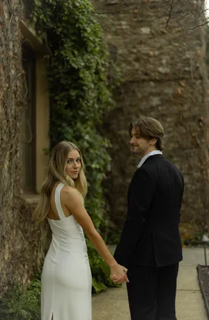 Amazon White Fitted Dress thumbnail 2