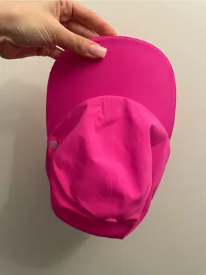 LULULEMON  HOT PINK BASEBALL CAP S/M thumbnail 13