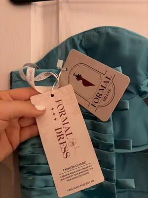 Amazon Prom Dress Blue  thumbnail 5