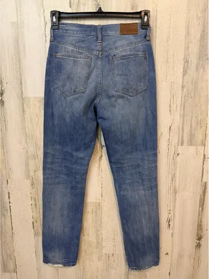 Madewell Womens 26 The Perfect Vintage Jean Distressed Ripped thumbnail 2