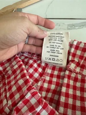 Le Bon Shoppe Arc Pants, Red Gingham Medium thumbnail 10