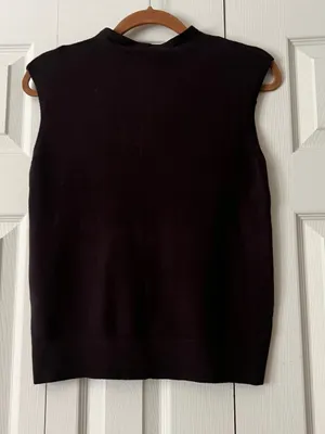 Milano Milano Knit Top in Deep Brown thumbnail 5