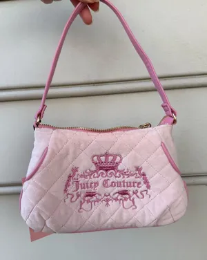 Juicy Couture Pink Quilted Women's mini bag thumbnail 1