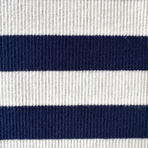Ralph Lauren Zipper-Trim Top Navy and White Striped Long‎ Sleeve Top Sz Medium thumbnail 6
