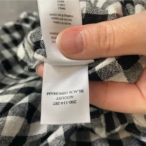 Rails Black & White Gingham Plaid Front Tie Cutout Sleeveless Mini Dress Small thumbnail 10