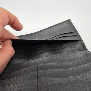 Dunhill Black Textured Leather Long Wallet thumbnail 6