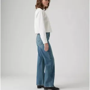 New Levi's Women's 28x31 94' Baggy Bootcut Dark Wash Paradise Found thumbnail 2