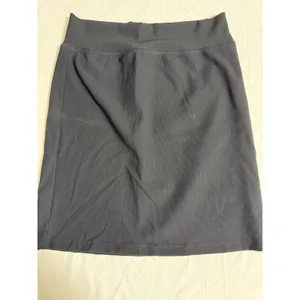 Zyia Active Womens Ribbed Mini Skirt Black Athletic Casual Size Medium thumbnail 5
