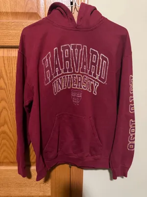 Harvard vintage hoodie Red Size M thumbnail 1