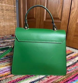 Green crossbody purse thumbnail 3