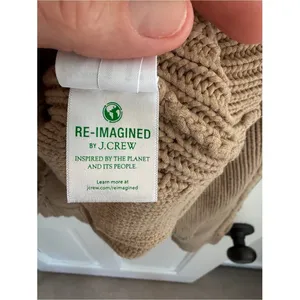 J.Crew V-Neck Cable Knit Sweater‎ Desert Camel Cotton Blend Large thumbnail 6