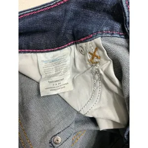 Wrangler Womens 3x34 Boot Cut Jeans Blue Stretch Denim Western Hemmed 1009MWZMS thumbnail 7