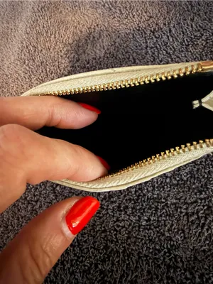 Ysl Cassandre Matelassé Fragments Card Case In Grain De Poudre Leather White Coa thumbnail 8