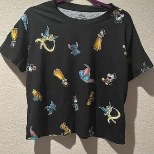 NWOT Disney Parks 100 icon Character Tee L thumbnail 1
