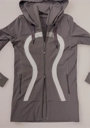 🕺🏼 Lululemon Stride Jacket~Lilac Heathered Coal thumbnail 3