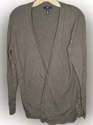 Gap Green Cardigan Sweater thumbnail 1