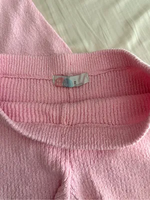 Free people light pink Miranda knot set medium thumbnail 3