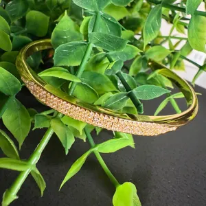 Kate Spade New York “Raise The Bar” Gold Pavé Cuff Bracelet NWT thumbnail 4