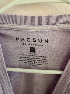 purple pacsun graphic tee thumbnail 3