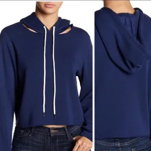 Project Social T Slash Neck Hoodie Jacket Coat NWT v6x thumbnail 2