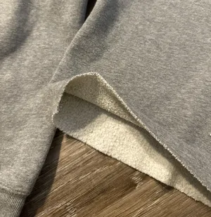 cropped grey hoodie thumbnail 3