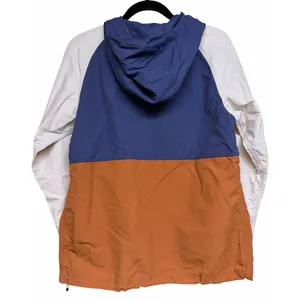 L.L.Bean Mountain Classic Anorak‎ Jacket Multi Teal Indigo Women's Size Small thumbnail 2