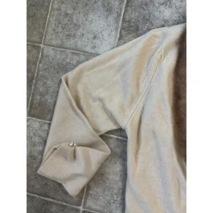 Vintage Cameron Classics Cashmere Cardigan‎ Max Azen Mink Fur Collar Cream/Beige thumbnail 4