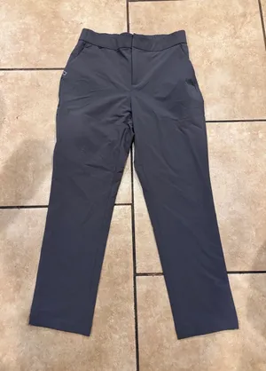 FIGS Pro Gray Structured Pants thumbnail 1
