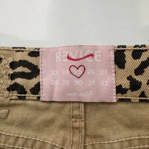 Revice Uptown On The Spot Leopard Animal Print‎ Jeans 25 Tan Punk Indie Sleaze thumbnail 12
