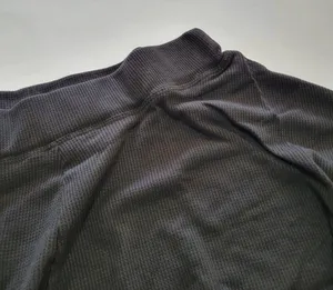 Black Flutter Lounge Flounce Thermal Shorts Size XL thumbnail 3