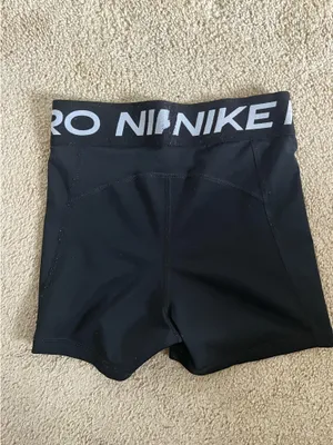 Black Nike Pro Shorts thumbnail 2
