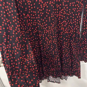 Urban Outfitters fit and flare polka dot dress size medium thumbnail 5
