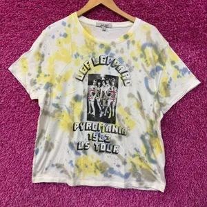 Def Leppard Pyromania 1983 US Tour Heavy Metal Tie Dye XL thumbnail 1