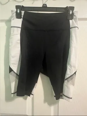 Fila Black and White Women’s Athletic Shorts thumbnail 2