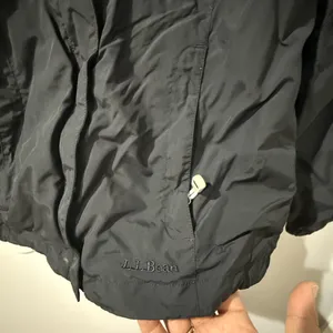 Women’s LL Bean Hooded Lightweight Jacket Windbreaker Coat Full‎ Zip Size XS O thumbnail 2