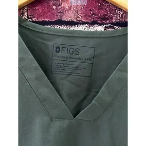 FIGS Fig Scrub Top thumbnail 5