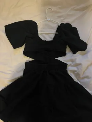 Petal & Pup Black Cut Out Mini Dress thumbnail 4