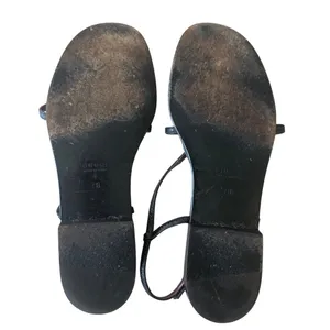 Gucci Tom Ford Era Thong‎ Sandals Metallic Purple 7B thumbnail 7