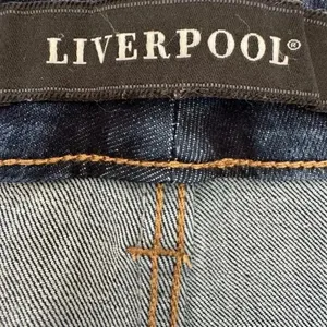 Liverpool High Rise Ankle Raw Hem Slim Women’s Jeans SZ 10/30 # 2321 thumbnail 6