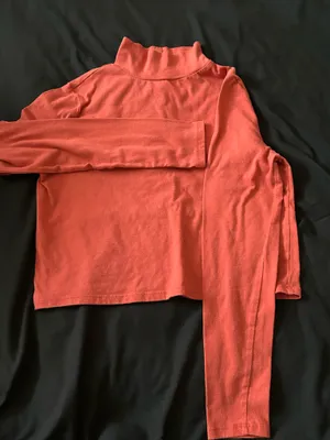 Arizona Orange Cropped Long Sleeve thumbnail 1
